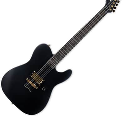 ESP LTD AA-1 Alan Ashby Guitar Black Satin B-Stock with Case image 1