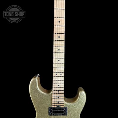 Charvel Custom Shop San Dimas 2H FR Gold Sparkle w/case C17761 image 5