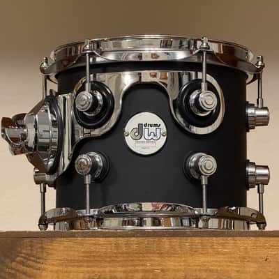 DW Design Series 8" Satin Black 7x8 Rack Tom image 2