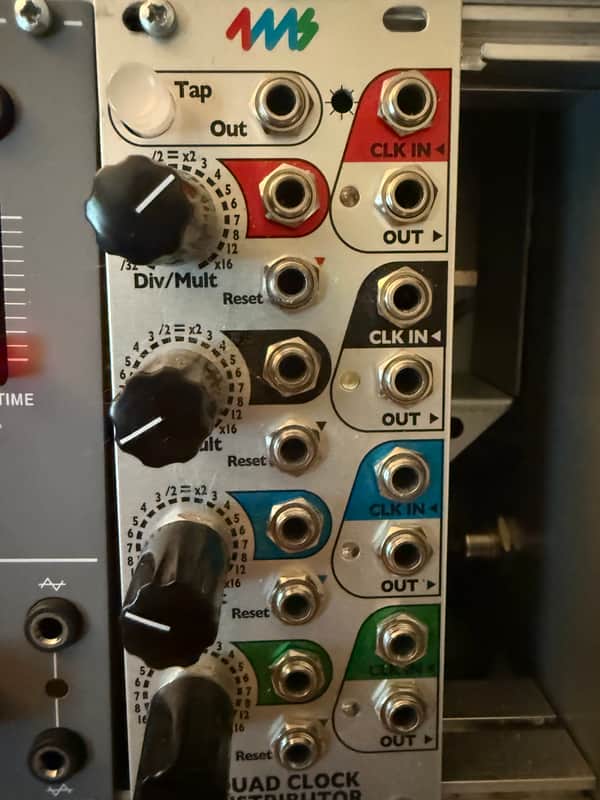 4MS Quad Clock Distributor 2010s - Silver image 1