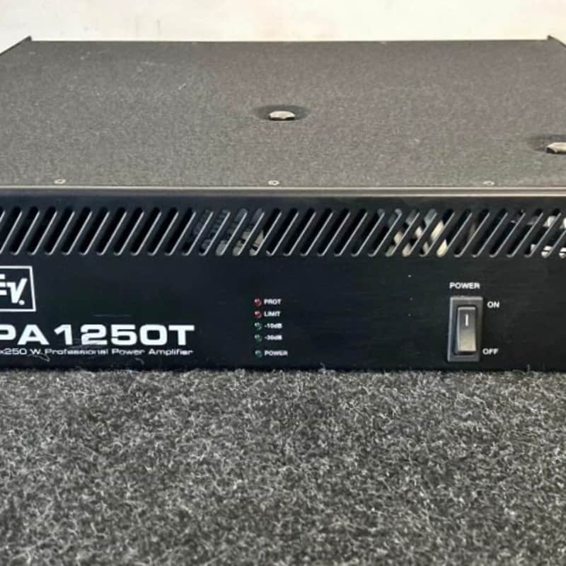 2006 – Present Electro-Voice PA1250T Single Channel 250-Watt P…