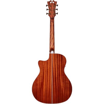 D'Angelico Premier Series Gramercy Single-Cutaway Grand Auditorium Acoustic-Electric Guitar Regular Iced Tea Burst image 4