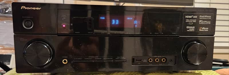 Pioneer Pioneer VSX-920-K 7.1-channel receiver 90s - Black image 1