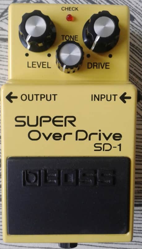 Boss SD-1 Super OverDrive (Black Label)