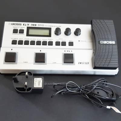 (MINT) Boss GT-1B Bass Multi-Effect w/Power Supply - Silver image 1