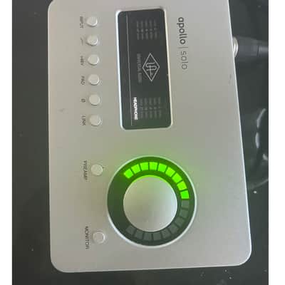Universal Audio Apollo Solo Heritage Edition Thunderbolt 3 Audio Interface 2020 - Present - Silver image 5