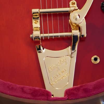 Epiphone "Inspired by Gibson Custom" '59 ES-355 With Bigsby 2025 - Present - Cherry Red Inspired by Noel Gallagher image 3
