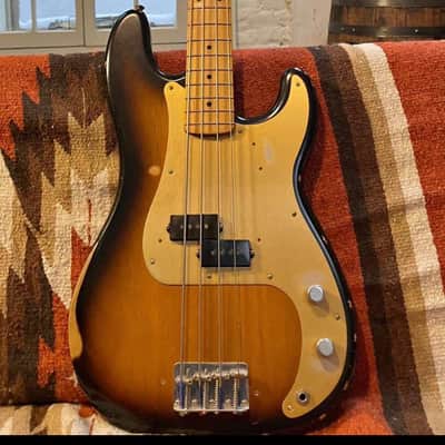 Fender Road warn precision bass - Sunburst image 1