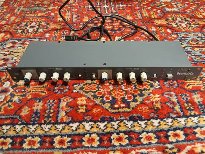 Symetrix 525 Dual Gated Compressor Limiter 1990s image 1