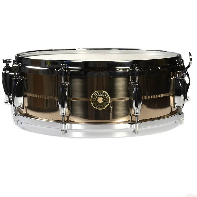 Gretsch G4160PB USA Custom Phosphorus Bronze 5x14" 8-Lug Snare Drum image 2