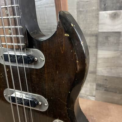 Gibson SB-300 Short Scale Electric Bass (1971) - Dark Walnut W/Gig Bag image 5