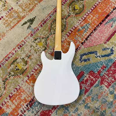 1989 Peavey Fury 4-String Bass - Made in USA P-Bass Style in Artic White with Hardshell Case image 12