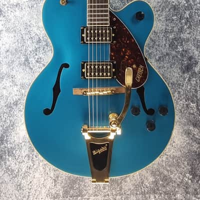 Gretsch G2410TG Streamliner Single Cut Semi-Acoustic Guitar - Ocean Turquoise - Pre-Loved (Great Condition) image 3