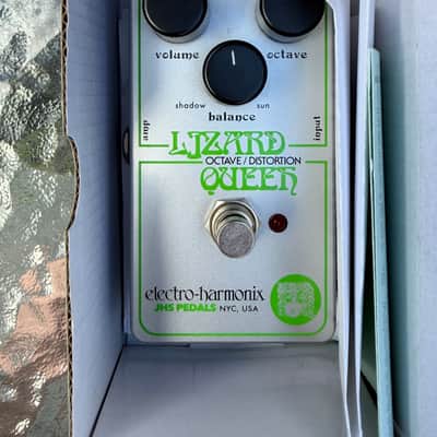 Electro-Harmonix / JHS Nano Lizard Queen Octave Fuzz 2023 - Present - Silver / Green image 6