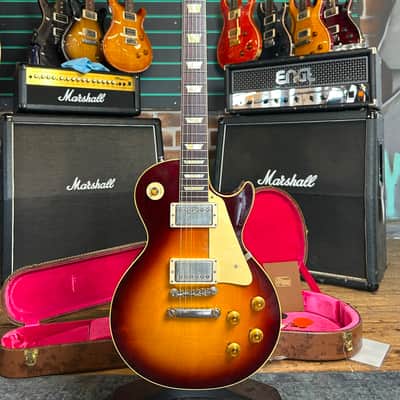Gibson 1958 Les Paul Standard Reissue Bourbon Burst 2024 Electric Guitar image 1