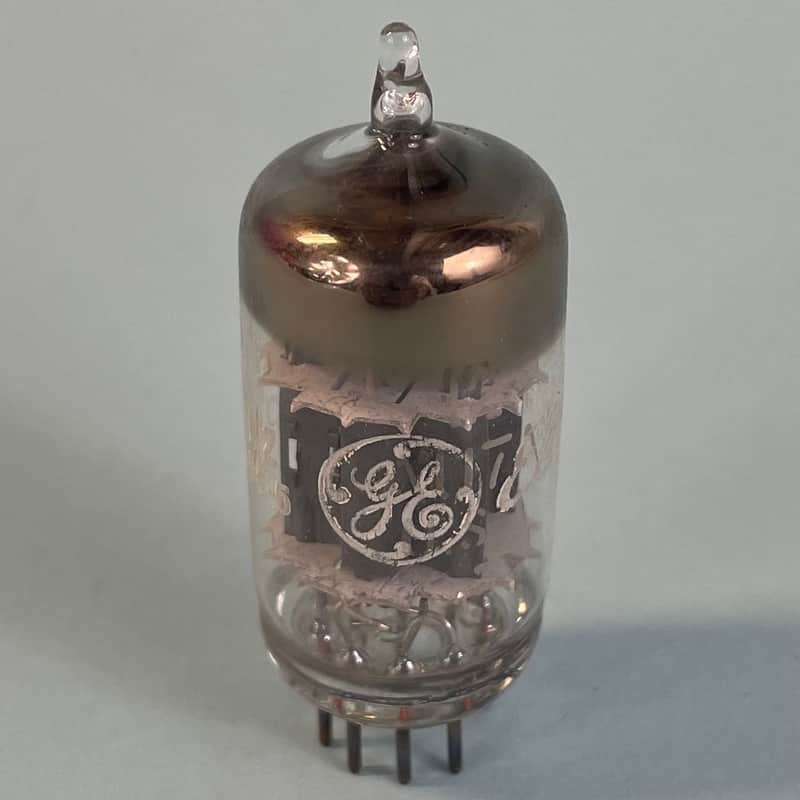 1969 General Electric 12AU7 ECC82 Vintage GE Preamp Tube! T72 image 1