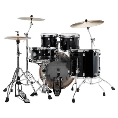 Tama Starclassic Performer 4pc Drum Set Piano Black image 2