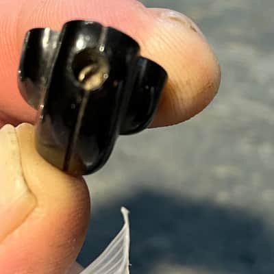 Epiphone vintage bakelite knob 40's 50's - Blk image 4