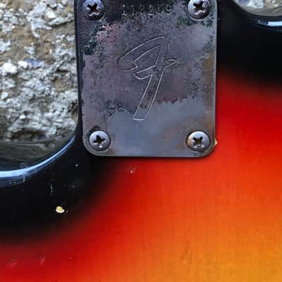 Fender Jazzmaster 1966 Sunburst Gold Hardware image 7