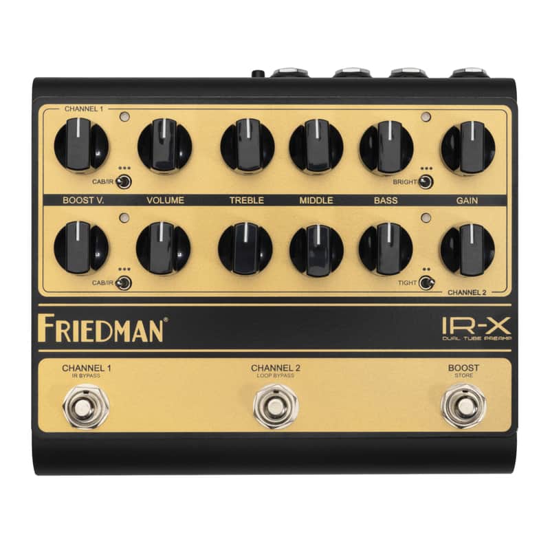 Friedman IR-X ALL-TUBE PREAMP, IR TECHNOLOGY, COMPACT SIZE image 1