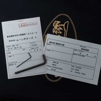 【outlet】moon / JB-4C BK/R CR 4.260kg #59266【GIB Hyogo】【Plek-adjusted】【price included SHIPPING & IMPORT TAX & VAT】 image 15