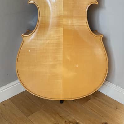 Emanuel Wilfer 3/4 double bass 1995 - Blonde laquer image 2