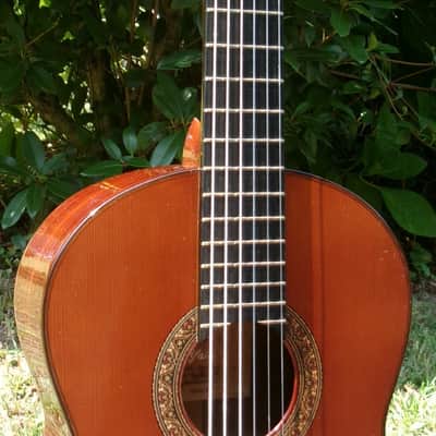 1973 Kazuo Yairi YC-50 Handcrafted Classical Guitar Jacaranda +Hard Case plus more extras image 4