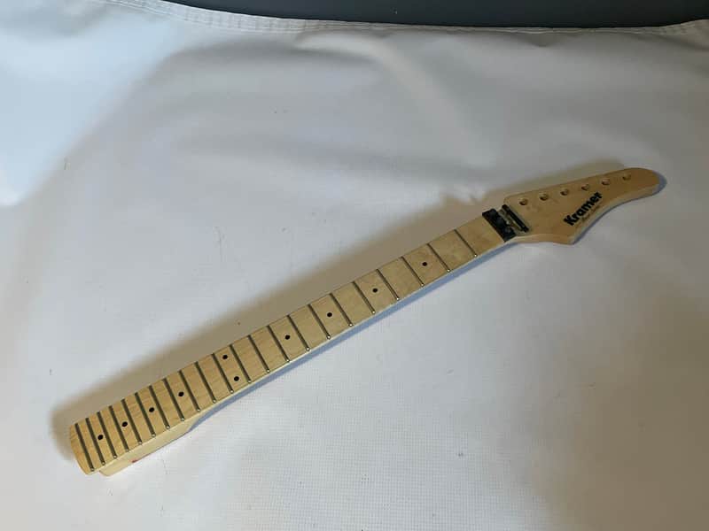 2010's Indonesian Kramer Pacer Series Beak Headstock Guitar Neck Floyd Ready 22 Fret Maple Board image 1