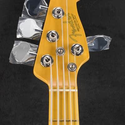 Fender American Professional II Precision Bass V Miami Blue Maple Fingerboard image 5