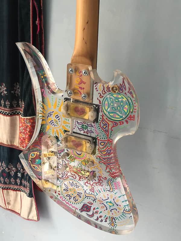 🪸B.C.Rich Hide🪸Museum Mockingbird X-Japan松本秀人 Clear custom