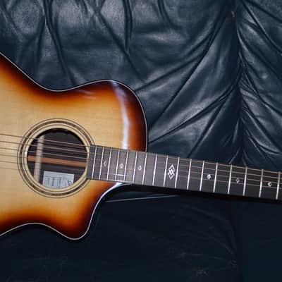 Breedlove Premier Concert Burnt Amber CE Adirondack Top 2025 - Gloss Lacquer image 8