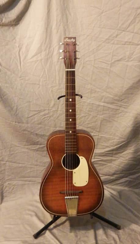 Vintage Barclay Parlor Guitar (1950s, Made in U.S.A) | Reverb