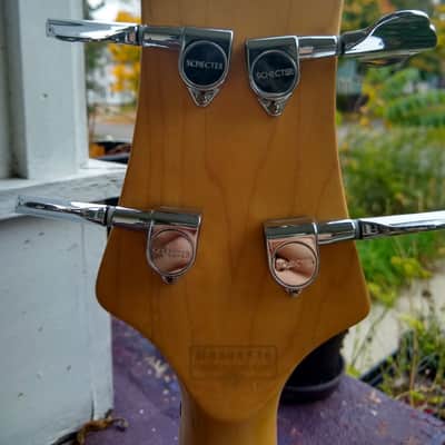 Schecter 004 Diamond Series Left Handed Bass image 4