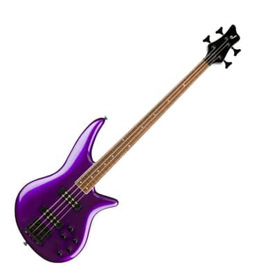 Jackson X Series Spectra Bass SBX IV 4-String Right-Handed Bass Guitar with Nyatoh Body and Laurel Fingerboard (Deep Purple Metallic) image 3