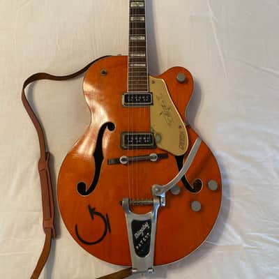 Gretsch 6120 Chet Atkins Hollow Body 1956 - Orange image 1