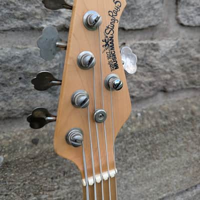 Music Man StingRay 5 H Natural Gloss 2011 w/ Music Man Hard Case image 4