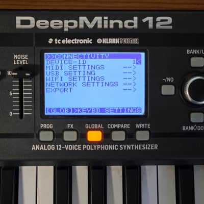 Behringer DeepMind 12 49-Key 12-Voice Polyphonic Analog Synth 2016 - Present - Black