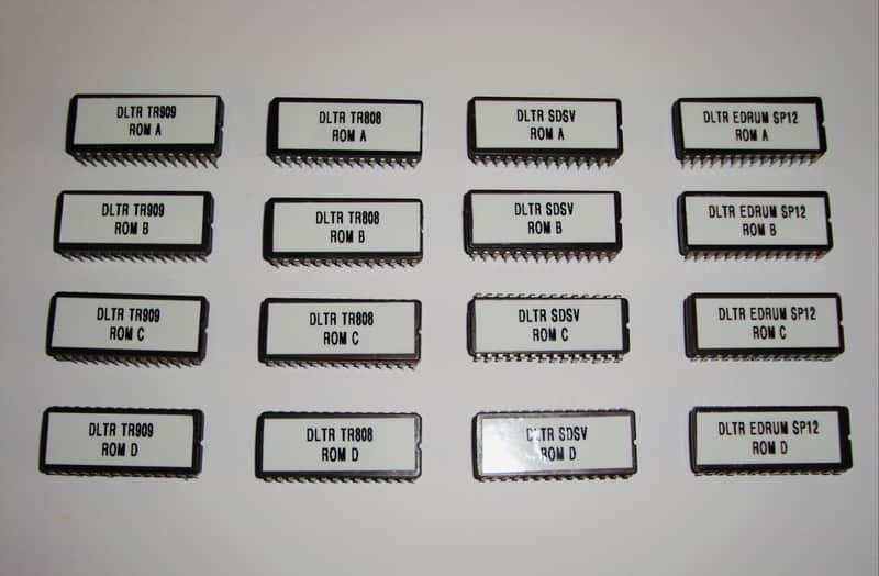 Custom Oberheim DMX Eprom Drumkit Set For The Emu Drumulator Bild 1