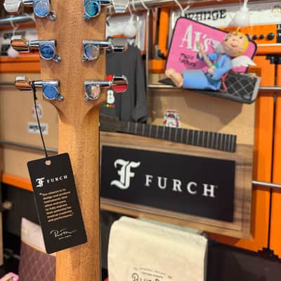 Furch Guitars BLUE LH D SW EAS VTC Lefty Dreadnough  (CUSTOM ORDER for Al’s Music Factory) UNIQUE IN THE WORLD !!! image 23