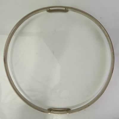 *Slingerland 15" Snare Drum Single-Flange Resonant Rim/Hoop Nickel-Brass Riveted image 8
