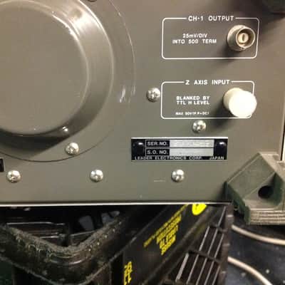Leader LBO 518 oscilly scope image 6
