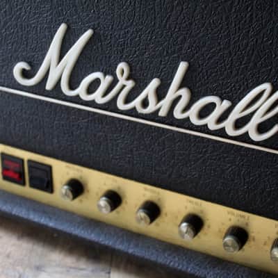 MARSHALL 1992 JMP Super Bass 100w of 1977 with her Cabinet 4x12 image 2