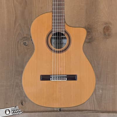 Cordoba C7-CE Classical Acoustic-Electric Guitar, Cedar Top, w/Gig Bag - Used