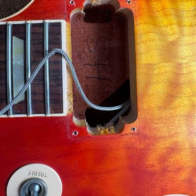 Gibson Les Paul Standard '50s 2005 - Faded Vintage Cherry Sunburst - Quilted Maple Top image 19