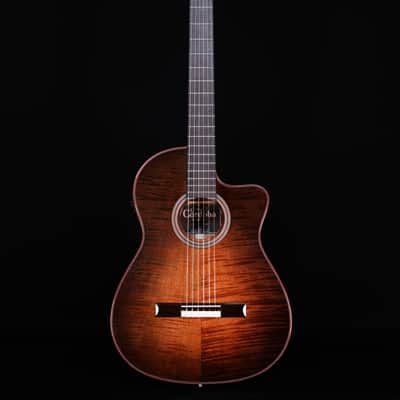 Cordoba Fusion 12 Cinnamon Burst Nylon String Guitar image 5