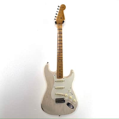Fender Custom Shop 1957 Stratocaster Relic - White Blonde image 3