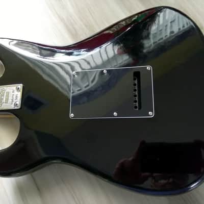 1986 Kramer Vintage ZX30 Black Strat style Electric Guitar PLAYS Awesome image 7