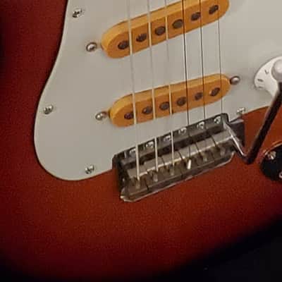 Kent STRATOCASTER 1970'S - VINTAGE SUNBURST image 5