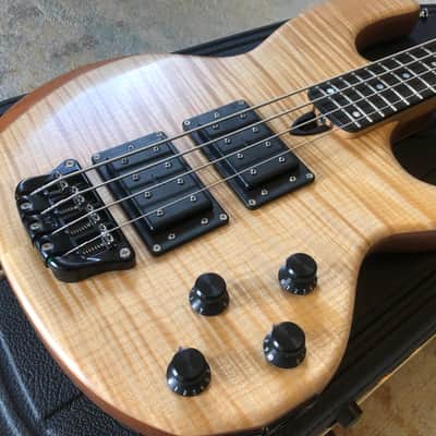 Wal MK2 2012 Flame Maple 4 string bass guitar image 18