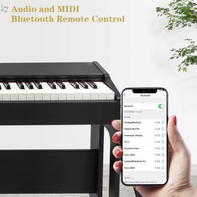 🎹88 Key Weighted Key Electric Piano / Keyboard +USB +MIDI +Stand +Bench +1/4 inch +1/8 inch!🎹 image 9